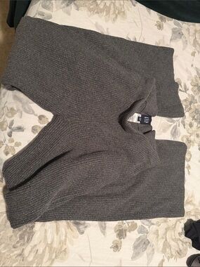 GAP womens Charcoal knit lounge pants